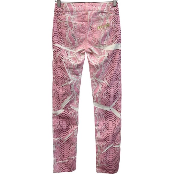 Vintage Just Cavalli Snake Print Jeans - Picture 3 of 7